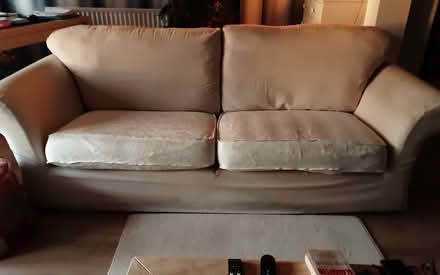 Photo of free Large 4 Seater Cream Sofa (CV35 Nr Kenilworth) #1