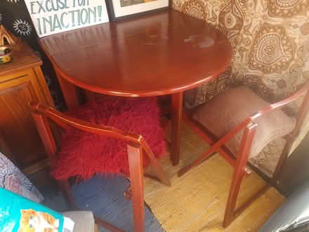 Photo of free Folding Table & Chairs (Hethersett NR9) #1