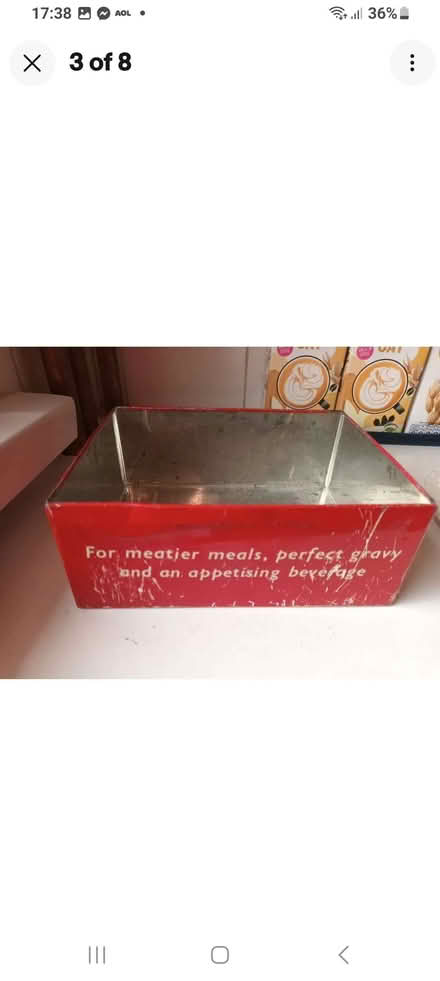 Photo of free Vintage OXO cube tin (Great Baddow CM2) #2