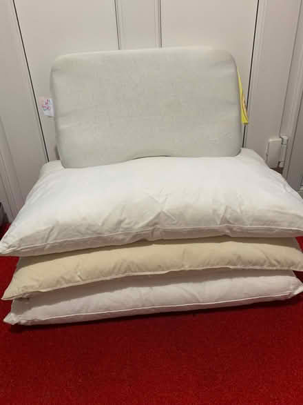 Photo of free Feather/Down Pillows & Memory Foam Neck Pillow (High Lane SK6) #1