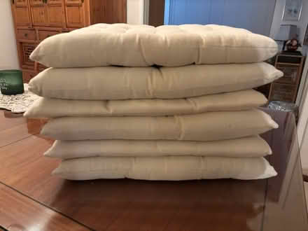 Photo of free Beige Seat Cushions (6) (Willow Glen) #1