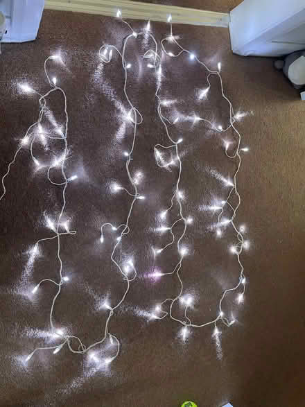 Photo of free White icicle lights (Formby L37) #1