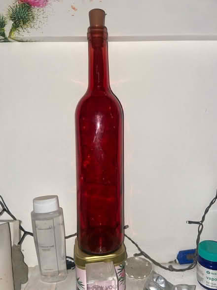 Photo of free Decorative red bottle (SK3 Edgeley) #1