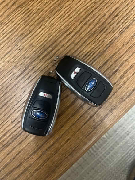 Photo of free Two Subaru key fobs (Chevy Chase, md) #1