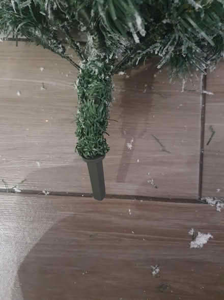 Photo of free 7ft fake snow christmas tree (Woolton L25) #3