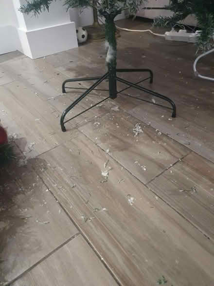 Photo of free 7ft fake snow christmas tree (Woolton L25) #2