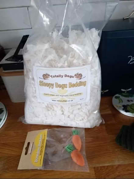 Photo of free Paper bedding and wooden chews (Letchworth) #1