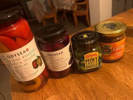 Photo of free Sauces, olives and peppers (Brantham CO11) #1