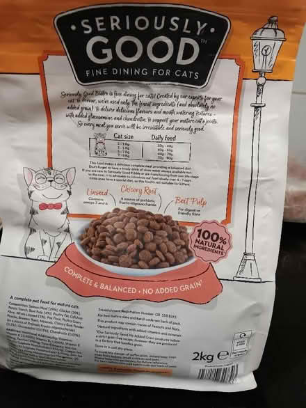 Photo of free Dried cat food (Soho WC2H) #2