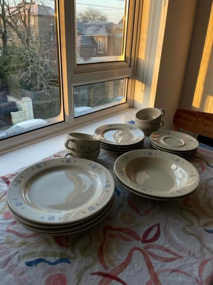 Photo of free IKEA floral dishset + mug set (Oval / Camberwell) #2