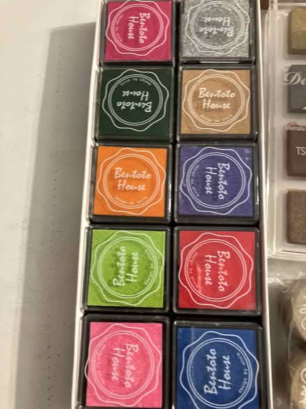 Photo of free christmas stamps and ink pads (NoHo 10012) #2