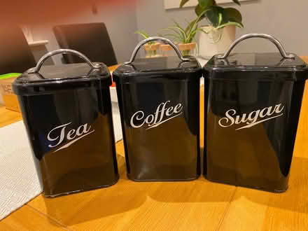 Photo of free Tea, Coffee, Sugar Storage Set (Lansdown) #1