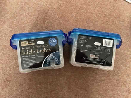 Photo of free White Icicle Lights (Formby L37) #1