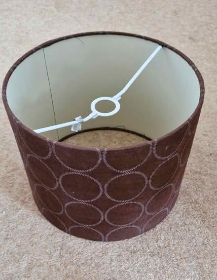 Photo of free Brown lamp shade (Knaphill) #1