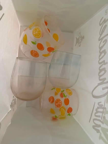 Photo of free 8 pretty plastic drinking cups (Ortega Park) #1