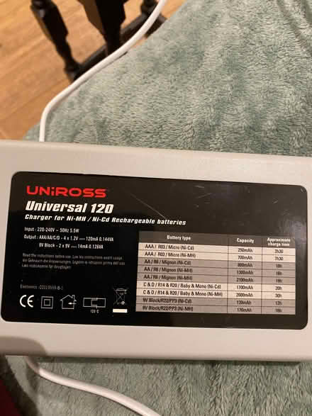 Photo of free Battery charger (Seaside BN22) #2