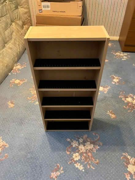 Photo of free 2 dark wood units and shelving (Orpington kent br5 2ad) #2