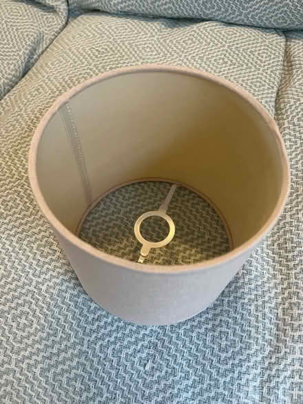 Photo of free Pale pink lamp shade 16cm diameter (Henley-on-Thames RG9) #2