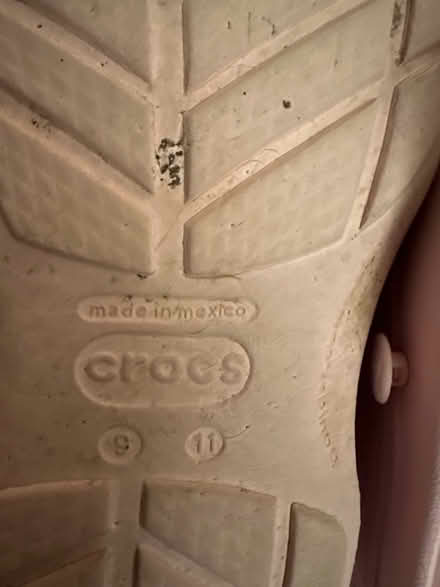 Photo of free Pink Croks with removable liner (Hollenbeck and Remington) #2