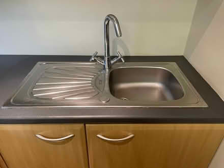 Photo of free Kitchen units, sink and microwave (Snitterfield, CV37) #3