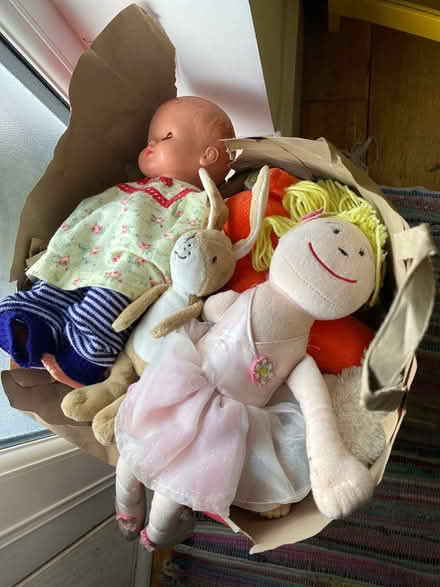 Photo of free Bag full of dolls/soft toys (twickenham TW2) #1