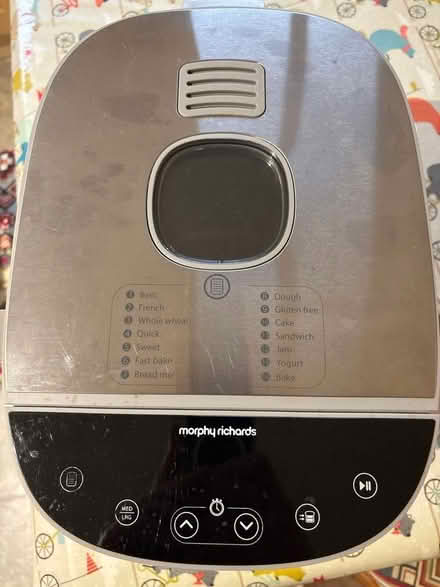 Photo of free Bread Maker Morphy Richard’s 502001 (Cheshire West and Chester CW9) #2