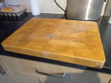 Photo of free Big heavy wooden chopping board (BS7) #1