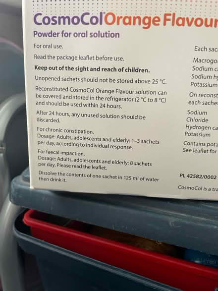 Photo of free Cosmocol sachets (40) in date (LE6 Groby Leicester) #3