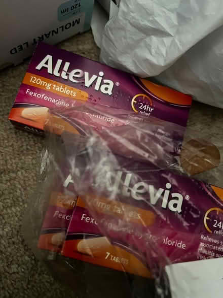 Photo of free 5 Unopened packs Allevia (C04) #1