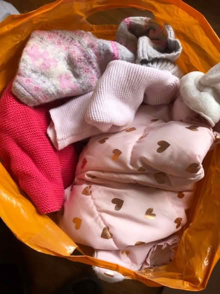 Photo of free 0-3 months girls winter bundle (South Croydon CR2) #1