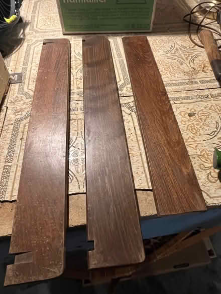 Photo of free Three short pieces of sturdy wood (Hintonburg) #1