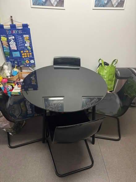 Photo of free Dining table and chair (Hammersmith) #2
