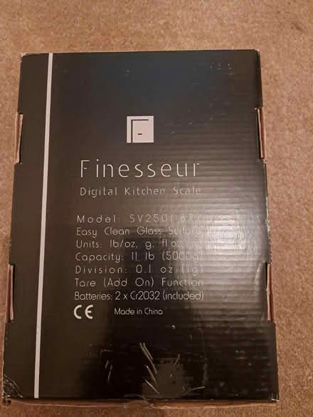 Photo of free Digital kitchen scale (W45sb) #1