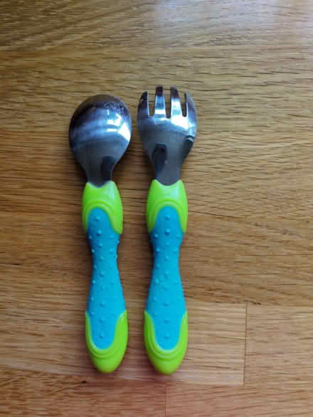 Photo of free Nuby weaning fork and spoon (Bishopton Hamlet CV37) #2