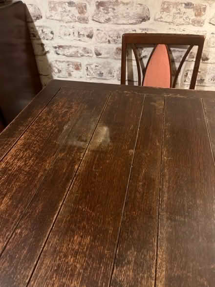 Photo of free Square, extendable table with 4 chairs (Shenley WD7) #3