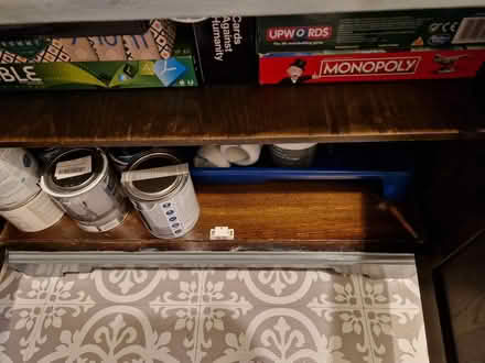 Photo of free Bureau/desk painted grey with shading, very pretty. (Seal TN15) #3