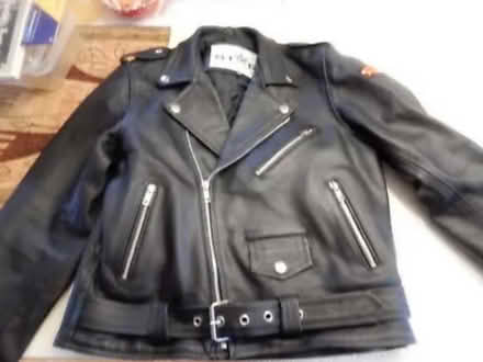 Photo of Leather jacket for 8 year old (ST6 fegg hayes) #1