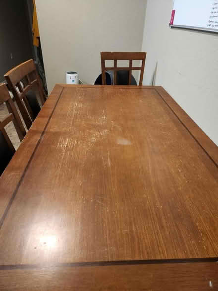 Photo of free Table and two Chairs (Historic Downtown Crestview) #2