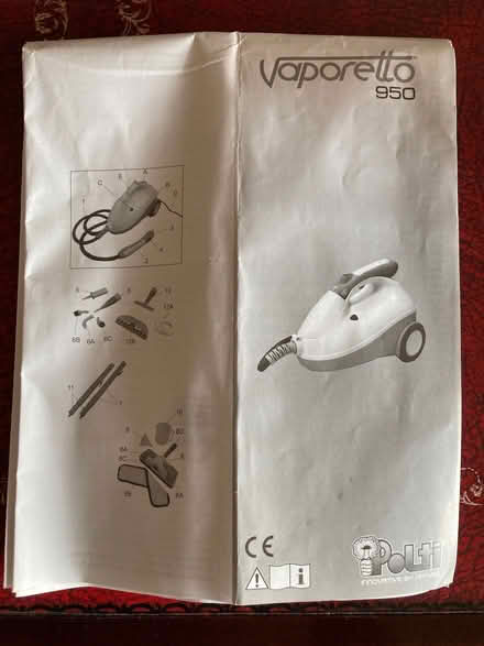 Photo of free Steam Cleaner Polti Vaporetto 950 (Fords Farm RG31) #2