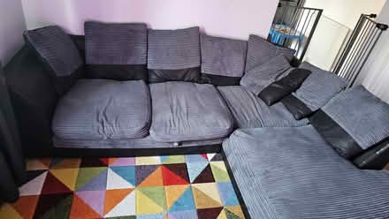 Photo of free Grey L SHAPE SOFA (LE3) #3