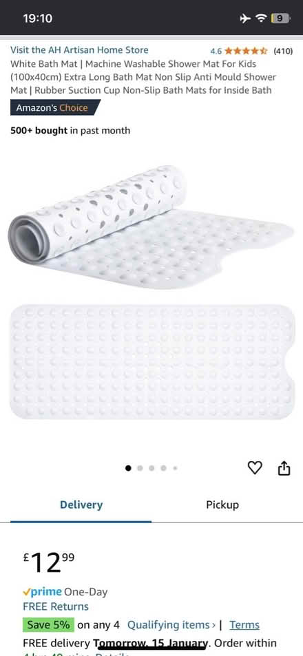 Photo of free Non-slip bath mat (EH3) #1