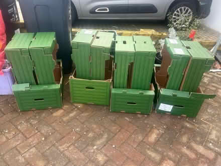 Photo of free 12 Strong vegetable boxes (Thornton Heath) #1