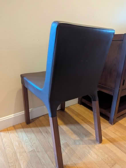Photo of free Faux leather cushioned seat (Barkhamsted) #2