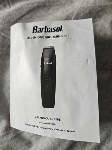 Photo of free Barbasol grooming set (Roxbury) #1