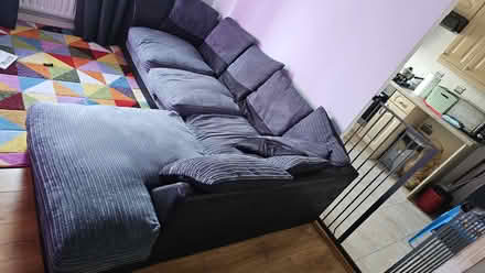 Photo of free Grey L SHAPE SOFA (LE3) #1