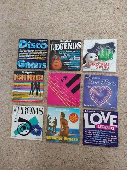 Photo of free Music CDs x 9 (Collier Row RM5) #1