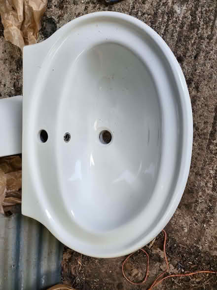 Photo of free Pedestal sink unused (Owlbury SY15) #3