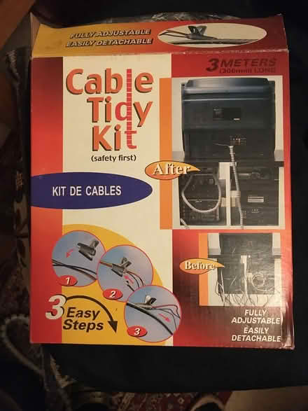 Photo of free Cable tidy kit (Tottenham, off Philip Lane N17) #1