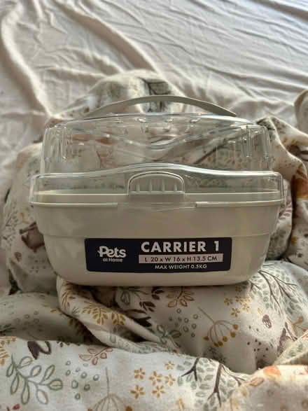 Photo of free Small animal carrier, unused (HX6 Sowerby bridge) #1