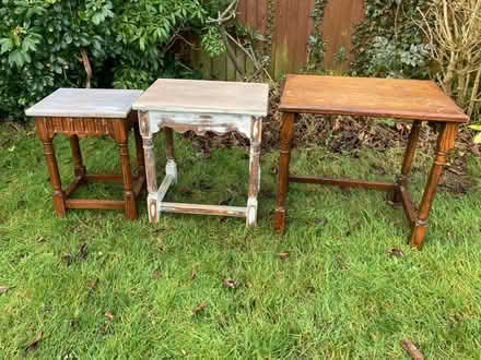 Photo of free Nest of 3 tables - up cycling project (Lower Earley RG6) #1